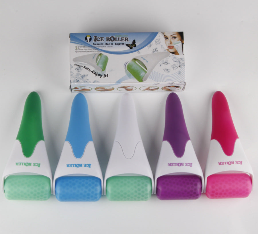 Ice Roller for Face & Skin – Cooling Facial Massager for Puffiness, Glow & Skin Soothing