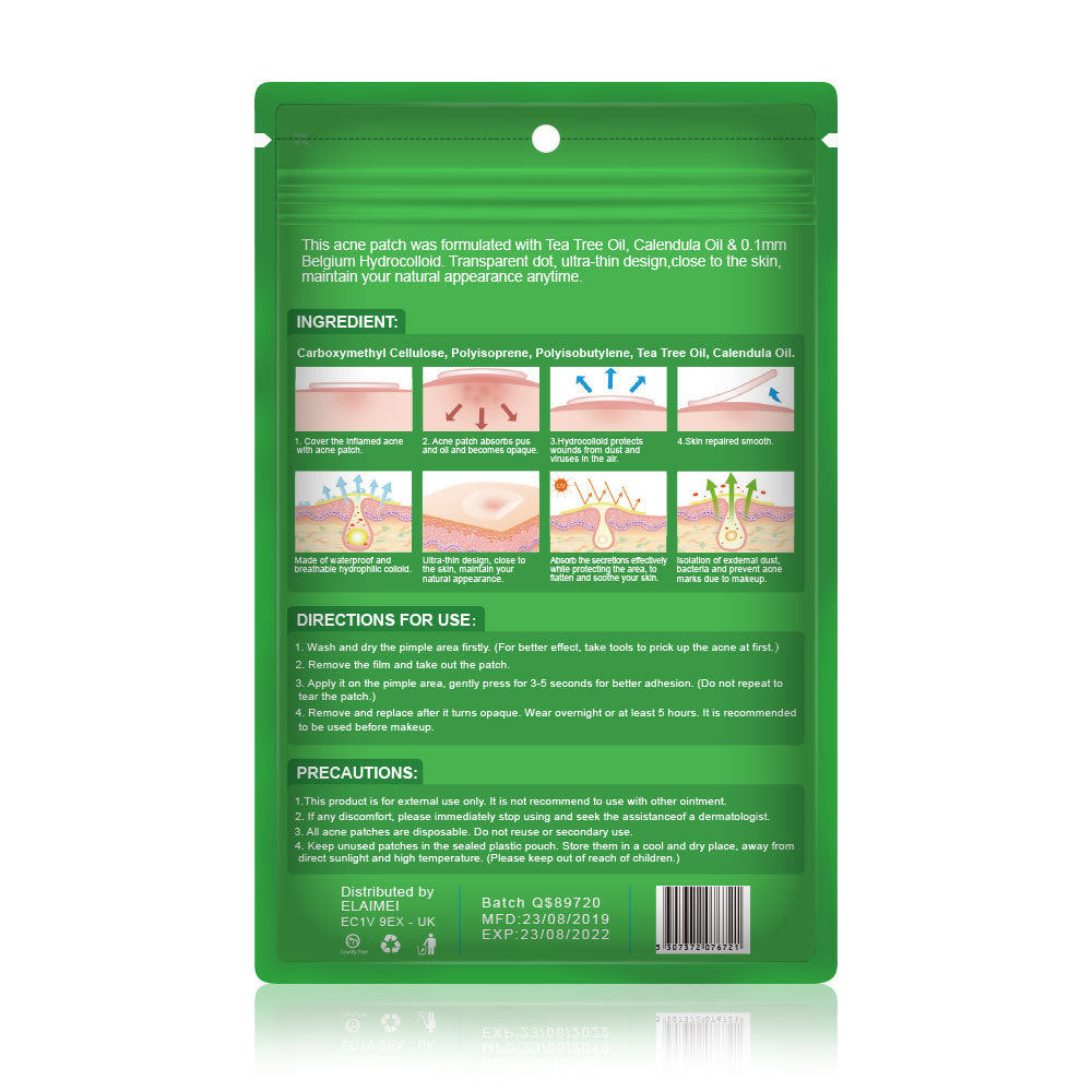 Invisible Acne Patches – Hydrocolloid Pimple Patches for Fast Healing & Spot Protection