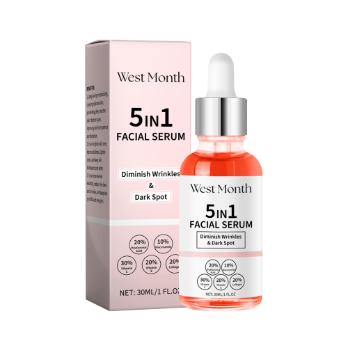 West&Month All-In-One Serum For Skin Improvement Vitamin C Even-Brightening Niacinamide Serum