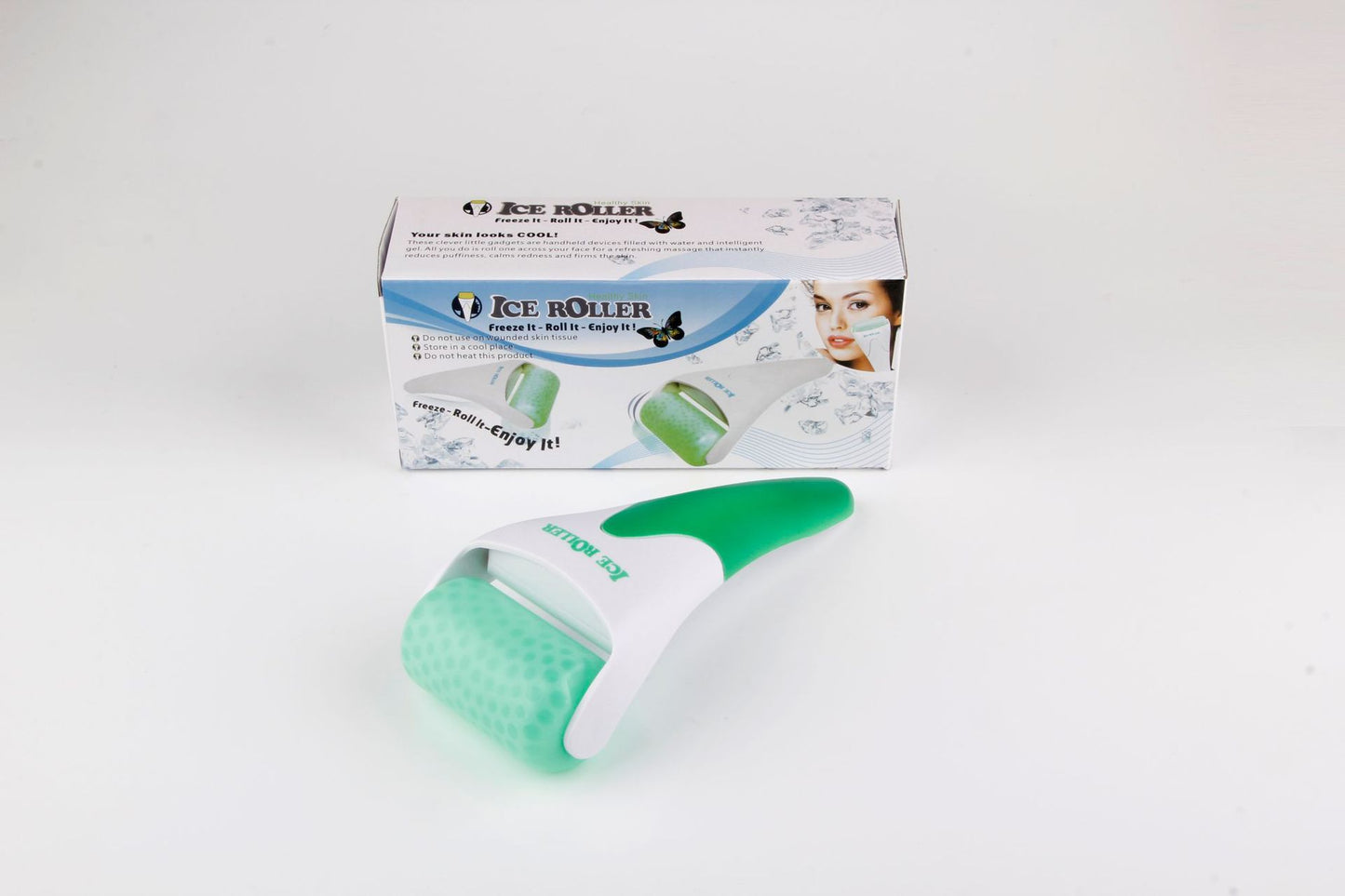 Ice Roller for Face & Skin – Cooling Facial Massager for Puffiness, Glow & Skin Soothing