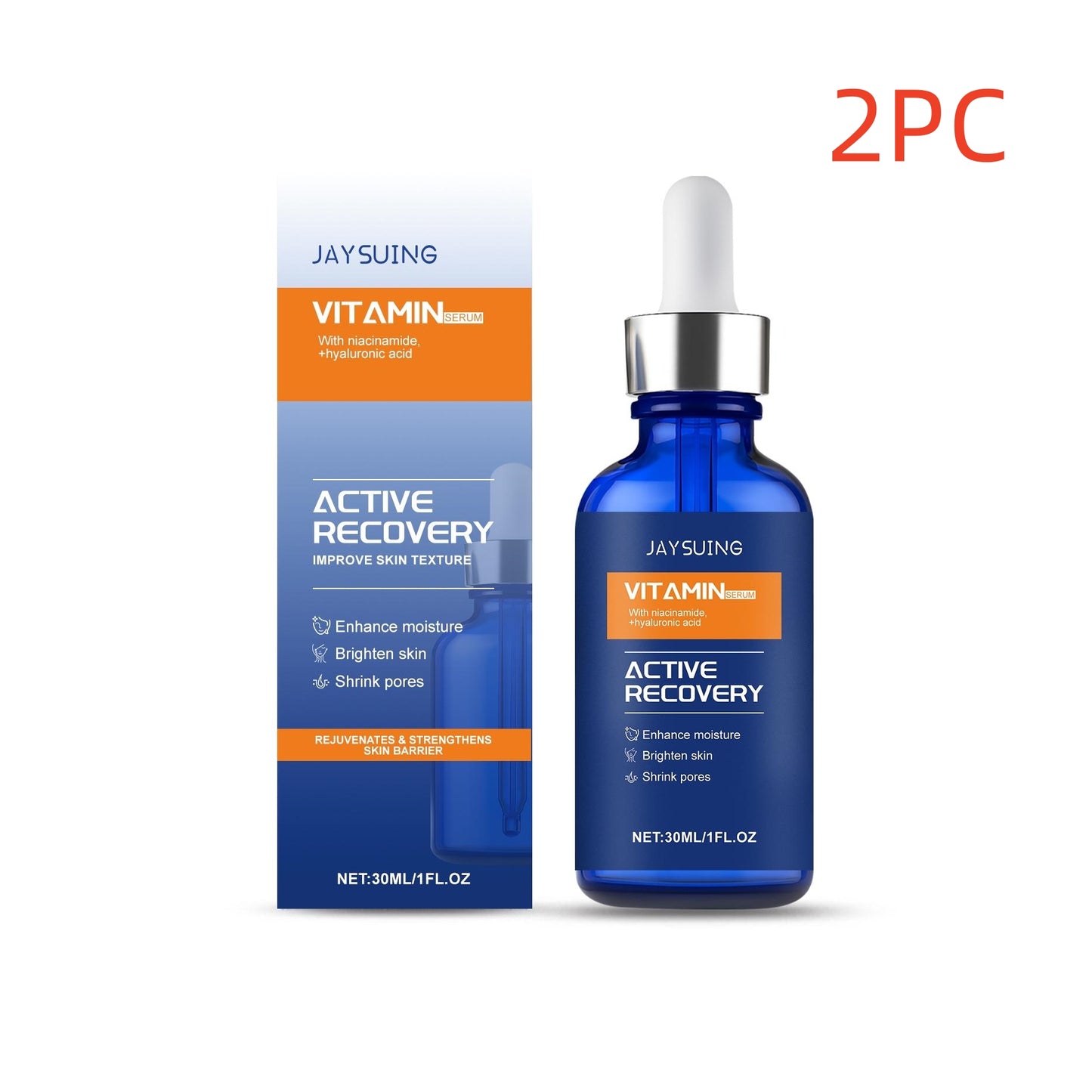 Vitamin C Brightening Serum – Hydrating Facial Serum for Glowing, Even Skin